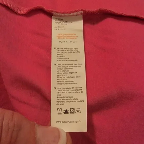 Pink Forever 21 Women's " Baaad Gal"  Graphic T-Shirt - Picture 5 of 5